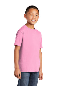 Core Cotton Tee (Youth & Adult) / Candy Pink / Three Oaks Elementary School