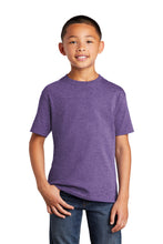 Core Cotton Tee (Youth & Adult) / Heather Purple / Three Oaks Elementary School