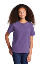 Core Cotton Tee (Youth & Adult) / Heather Purple / Three Oaks Elementary School