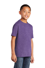 Core Cotton Tee (Youth & Adult) / Heather Purple / Three Oaks Elementary School