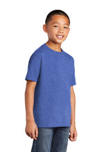 Core Cotton Tee (Youth & Adult) / Heather Royal / Grassfield Elementary School