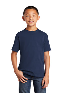 Core Cotton Tee (Youth & Adult) / Navy / Kingston Elementary School