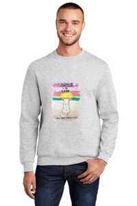 2024 Design Winner - Fleece Crewneck Sweatshirt (Youth & Adult) / Ash / Three Oaks Elementary