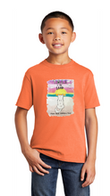 2024 Design Winner - 100% Cotton Tee (Youth & Adult) / Neon Orange / Three Oaks Elementary