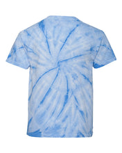 Cyclone Pinwheel Tie-Dyed T-Shirt (Youth & Adult) / Royal / New Castle Elementary School