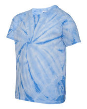 Cyclone Pinwheel Tie-Dyed T-Shirt (Youth & Adult) / Royal / New Castle Elementary School