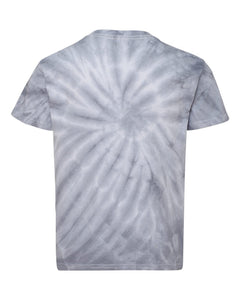 Cyclone Vat-Dyed Pinwheel Short Sleeve T-Shirt (Youth & Adult) / Silver / Walnut Grove Elementary School