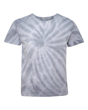 Cyclone Vat-Dyed Pinwheel Short Sleeve T-Shirt (Youth & Adult) / Silver / Walnut Grove Elementary School