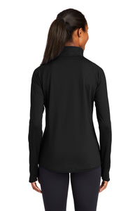 Stretch 1/2-Zip Pullover / Black / Deep Creek Middle School Soccer