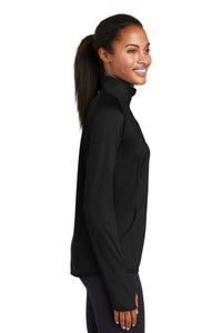 Stretch 1/2-Zip Pullover / Black / Deep Creek Middle School Soccer