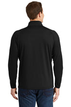 Stretch 1/2-Zip Pullover / Black / Landstown Middle School Staff