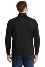 Stretch 1/2-Zip Pullover / Black / Grassfield Elementary School Staff