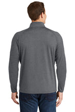 Stretch 1/2-Zip Pullover / Charcoal Grey Heather / Cape Henry Collegiate Indoor Track & Field