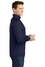 Stretch 1/2-Zip Pullover / Navy / New Castle Elementary School Staff