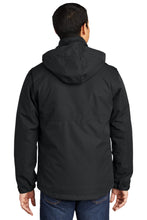 Herringbone 3-in-1 Parka / Black / Hickory Middle School Soccer