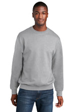 Core Fleece Crewneck Sweatshirt (Youth & Adult) / Ash / New Castle Elementary School