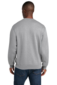 Fleece Crewneck Sweatshirt / Athletic Heather / Kempsville Middle School Wrestling