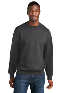 Core Fleece Crewneck Sweatshirt (Youth & Adult) / Dark Heather Grey / Old Donation School