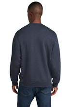 Core Fleece Crewneck Sweatshirt / Heather Navy / Legal Aid Society of Eastern Virginia