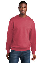 Core Fleece Crewneck Sweatshirt / Heather Red / Salem High School Water Polo