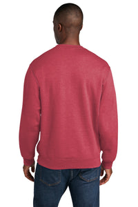 Core Fleece Crewneck Sweatshirt / Heather Red / Princess Anne High School Volleyball