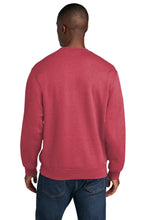 Core Fleece Crewneck Sweatshirt / Heather Red / Kempsville High School Water Polo