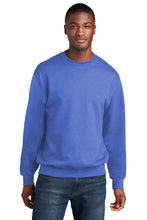 Core Fleece Crewneck Sweatshirt / Heather Royal / Club Brittany Swim Team