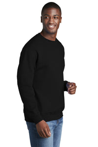 Core Fleece Crewneck Sweatshirt / Black / Landstown High School Water Polo