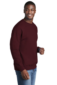 Core Fleece Crewneck Sweatshirt (Youth & Adult) / Maroon / Walnut Grove Elementary School