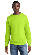 Core Fleece Crewneck Sweatshirt / Neon Green / Parkway Elementary School