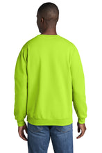 Core Fleece Crewneck Sweatshirt / Neon Green / Parkway Elementary School