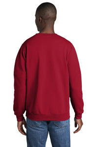 Core Fleece Crewneck Sweatshirt / Red / Princess Anne High School Lacrosse