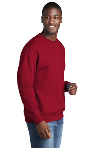 Core Fleece Crewneck Sweatshirt / Red / Bayside High School Swim & Dive