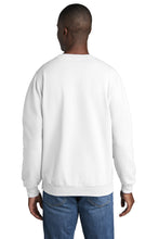 Core Fleece Crewneck Sweatshirt / White / Great Neck Middle School One Act Play
