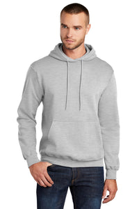Core Fleece Pullover Hooded Sweatshirt / Ash / Plaza Middle School Boys Soccer