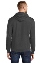 Fleece Pullover Hooded Sweatshirt / Dark Heather Charcoal / Landstown High School