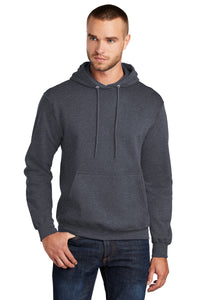 Core Fleece Pullover Hooded Sweatshirt / Heather Navy / Club Brittany Swim Team