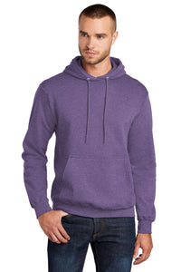 Core Fleece Pullover Hooded Sweatshirt  / Purple / Larkspur Middle School Boys Basketball