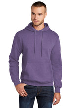 Core Fleece Pullover Hooded Sweatshirt  / Purple / Norfolk Christian School Tennis