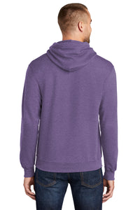 Core Fleece Pullover Hooded Sweatshirt / Athletic Heather / Larkspur Middle School Boys Basketball