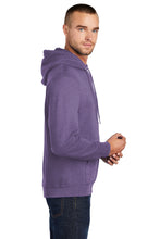 Core Fleece Pullover Hooded Sweatshirt / Athletic Heather / Larkspur Middle School Boys Basketball