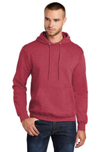 Core Fleece Pullover Hooded Sweatshirt / Heather Red / Princess Anne High School Track and Field