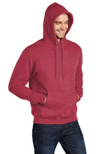 Core Fleece Pullover Hooded Sweatshirt / Heather Red / Salem High School Water Polo