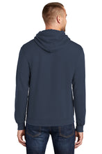 Fleece Pullover Hooded Sweatshirt (Youth & Adult) / Navy / Star Of The Sea Cheer