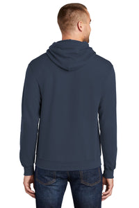 Fleece Pullover Hooded Sweatshirt / Black / Landstown Middle School Volleyball