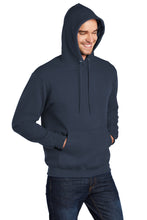 Core Fleece Pullover Hooded Sweatshirt (Youth & Adult) / Heather Navy / Ocean Lakes Elementary School