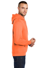 Core Fleece Pullover Hooded Sweatshirt / Neon Orange / Parkway Elementary School