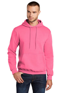 Core Fleece Pullover Hooded Sweatshirt (Youth & Adult) / Pink / Bayside Sixth Grade Campus