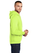 Core Fleece Pullover Hooded Sweatshirt / Neon Green / Parkway Elementary School