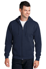 Fleece Full-Zip Hooded Sweatshirt / Navy / Center for Movement, Health, & Disability